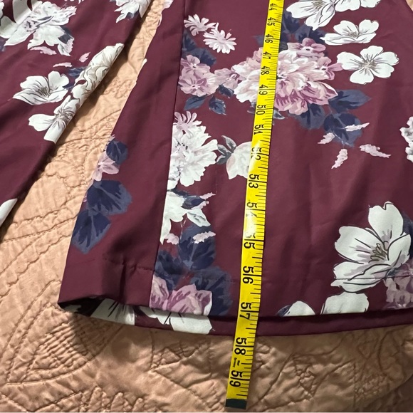 Yumi Kim Floral Tie Front Jumpsuit S - Picture 9 of 12